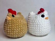 Chickens - Handmade Crochet