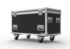 Road Trunk Flight Case with Foam Lining - 100cm