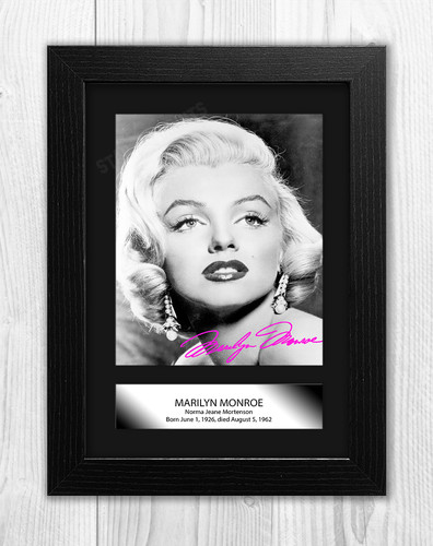 Marilyn monroe signed - marilyn, a4