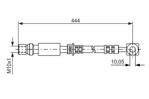 New brake hose for - new,