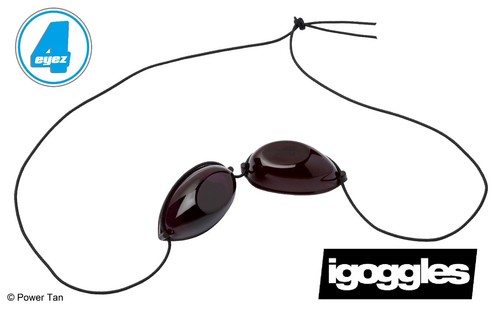 Igoggles for sunbed - sunbed/sun, shower