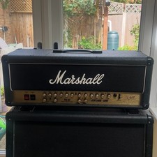 MARSHALL TSL60 JCM 2000  VALVE GUITAR AMP HEAD With Footswitch and flightcase