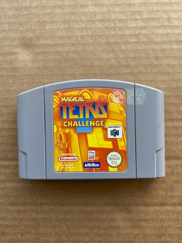 N64 magical tetris - n64,