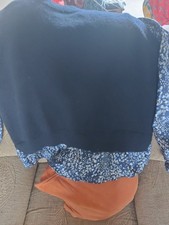 Ladies Mock Jumper 18 Cotton