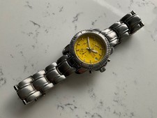 MEN’S ZEITNER COMMANDO CHRONOGRAPH STAINLESS STEEL  BRACELET QUARTZ  WATCH