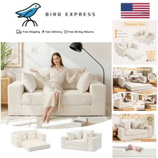 Convertible loveseat sofa bed