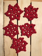 Handmade Crochet Snowflakes