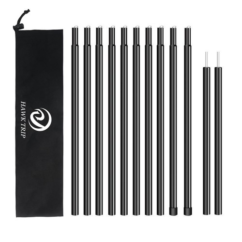 Camping tarp poles - camping,