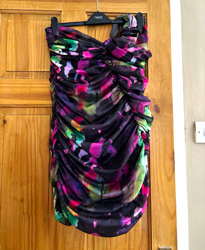 Topshop abstract mesh - topshop, ruched