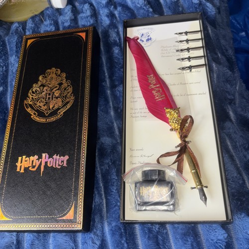 Harry potter gift set - potter, feather