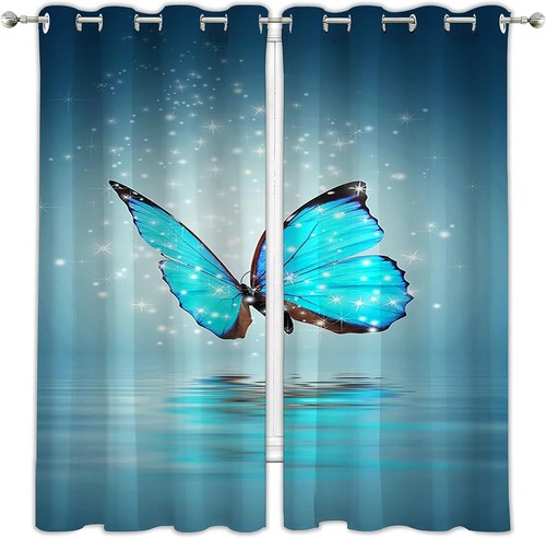 Butterflies night bedroom - butterflies,