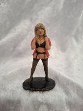 Hand Painted Erotic Woman