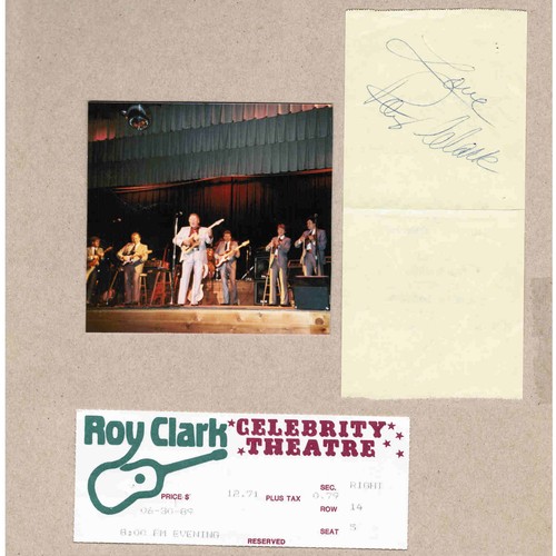1989 roy clark signed - 1989,