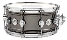 DW Design Snare 14"X6.5" Black Nickel Over Brass