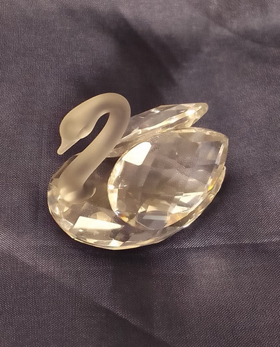 Swarovski crystal swan - crystal,