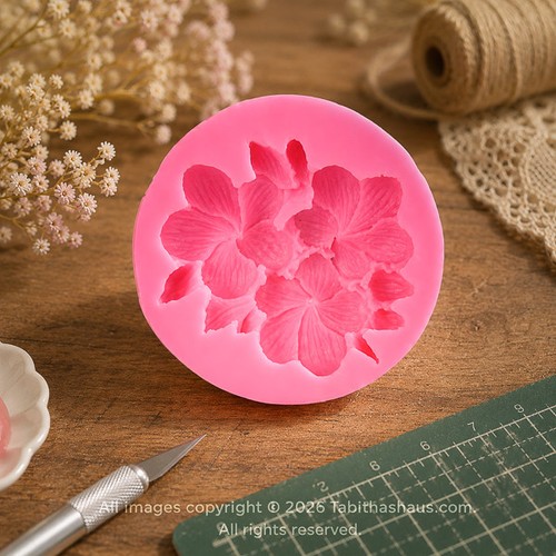 Flower silicone mould resin - mould,