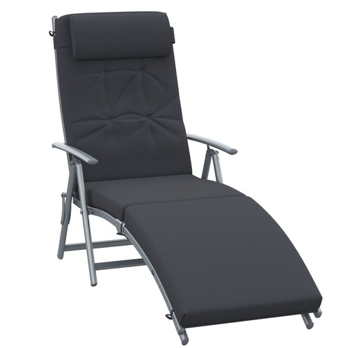 Outsunny sun lounger recliner - sun,