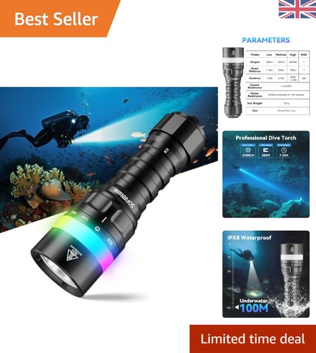 Sd08 dive torch - dive, lumens