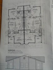 Architectural plans for