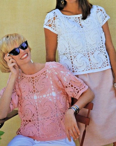 Crochet pattern reprint - crochet,