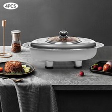 4-Piece Oval Chafing Dish Set