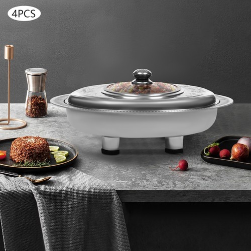 Piece oval chafing - oval, dish