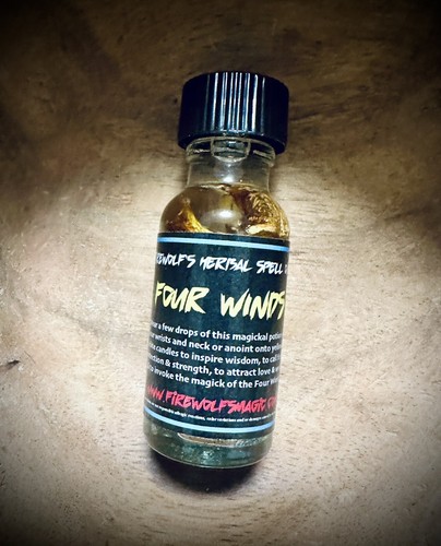 Four winds magick ritual - winds, oil