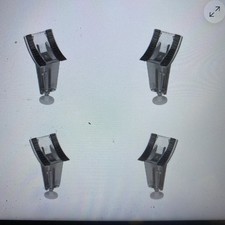 4x ROCA CONTESA BOLT ON STEEL BATH LEG SET 2-91028000 ADJUSTABLE SET OF 4 UK 