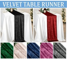 Velvet Table Runner 13"x108"