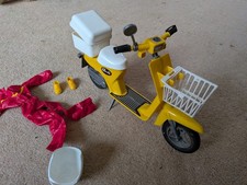 Vintage Pedigree Sindy Doll Scooter Motorcycle Set Excellent Condition - NO DOLL
