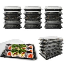 Buffet Trays with Clear Lids