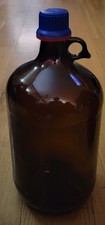 Amber brown glass - amber,