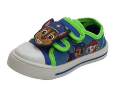PAW PATROL PUPS BOYS CHARACTER LOW TOP TRAINERS CASUAL PUMPS SHOES UK SIZE 5-10