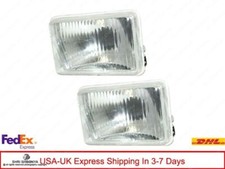 Front Glass Headlight Lamp