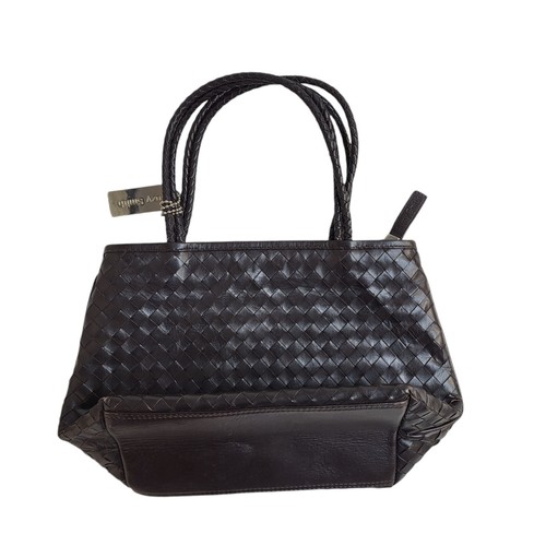 Suzy smith brown leather top - smith,