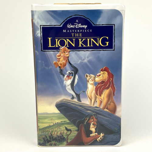 The lion king vhs - lion,