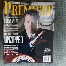Premiere Magazine (April, 1998) John Travolta/Ice Cube/Edward Burns; VG+