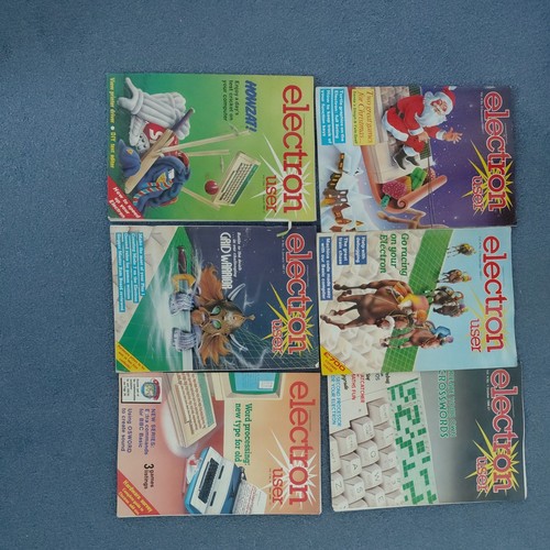 Electron user magazines - electron,