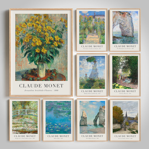 Claude monet famous paintings - claude,