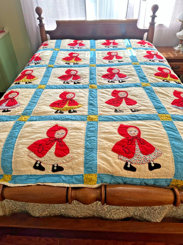 Antique little red riding hood - little,