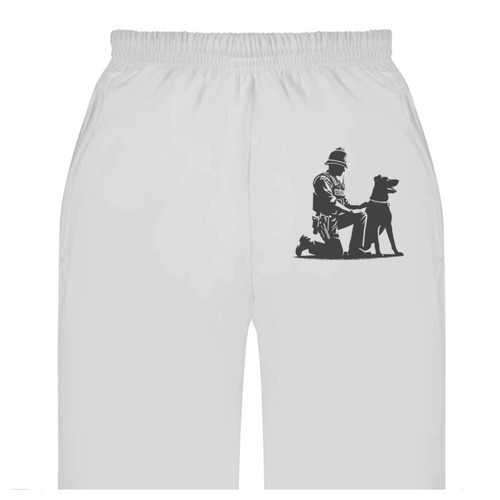 Police dog handler - dog,