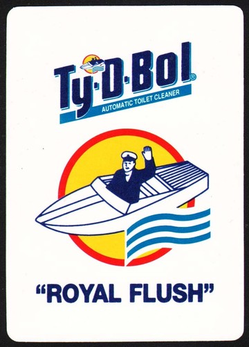 Vintage single playing - , card