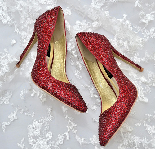 Swarovski burgundy claret red - swarovski,