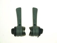 Suntour Accushift plus frame switch 2x6 friction-index, down tube shifter set