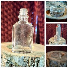 Vintage small apothecary Glass