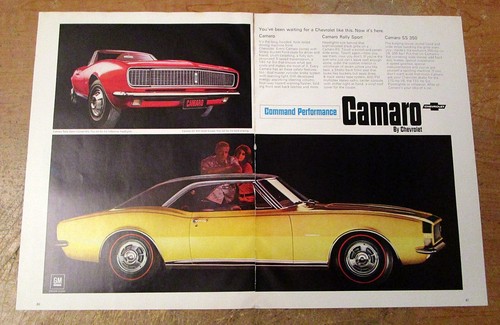 1967 chevy camaro - chevy,