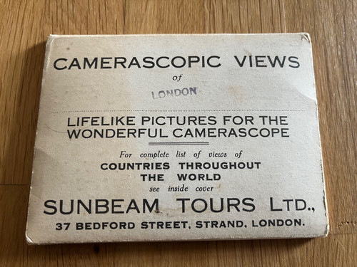 Stereoscopic views 1920s - 10,