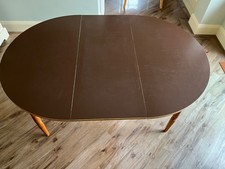 round extending dining table
