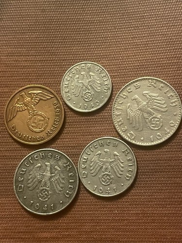 Wwii german pfennig - german,