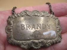 Vintage Sterling Silver Bottle